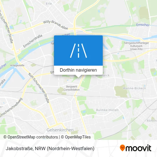 Jakobstraße Karte