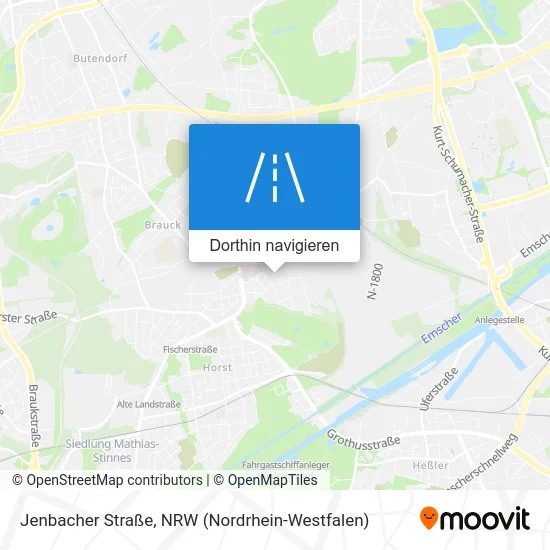 Jenbacher Straße Karte