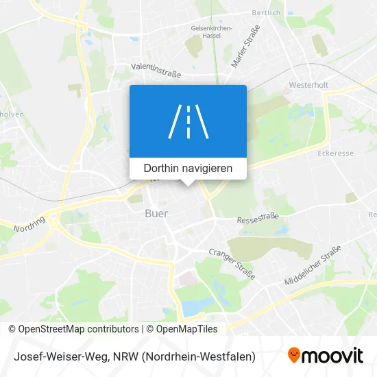 Josef-Weiser-Weg Karte