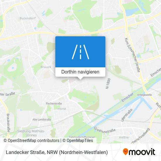 Landecker Straße Karte