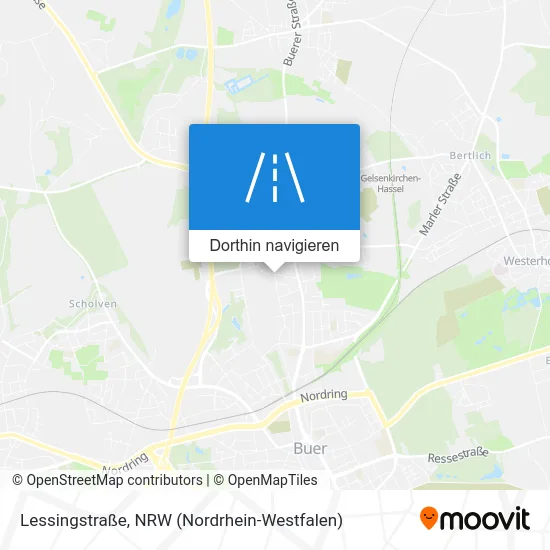 Lessingstraße Karte