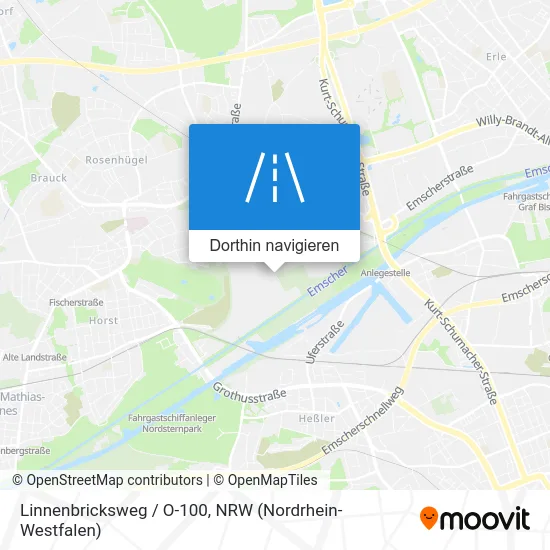 Linnenbricksweg / O-100 Karte