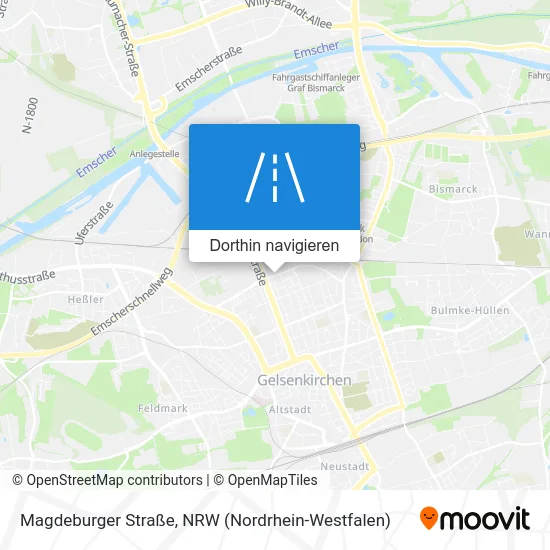 Magdeburger Straße Karte