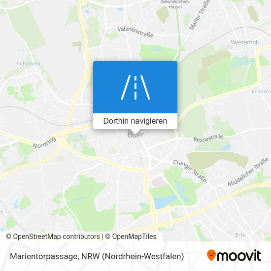 Marientorpassage Karte