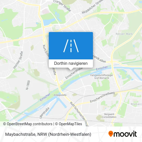 Maybachstraße Karte