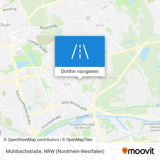 Mühlbachstraße Karte