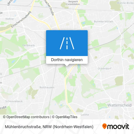 Mühlenbruchstraße Karte