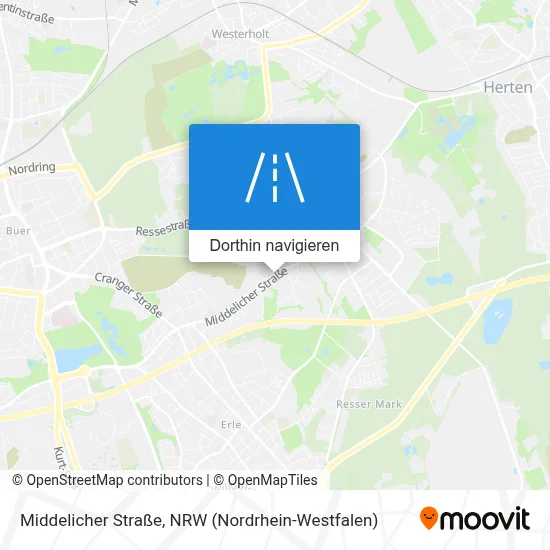 Middelicher Straße Karte