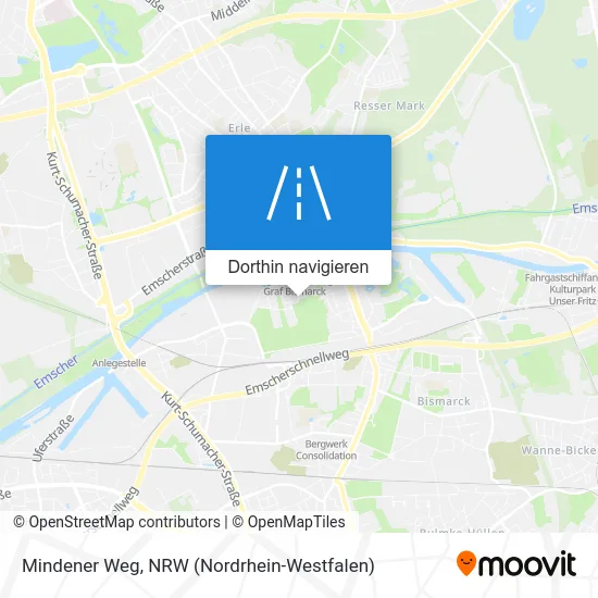 Mindener Weg Karte