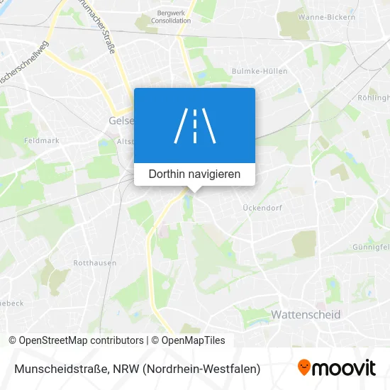 Munscheidstraße Karte