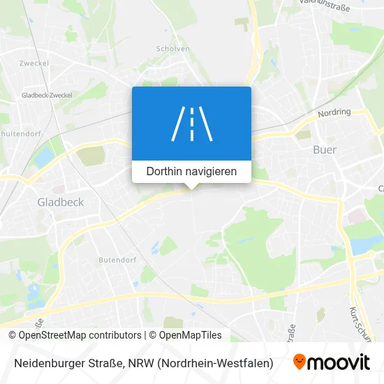 Neidenburger Straße Karte