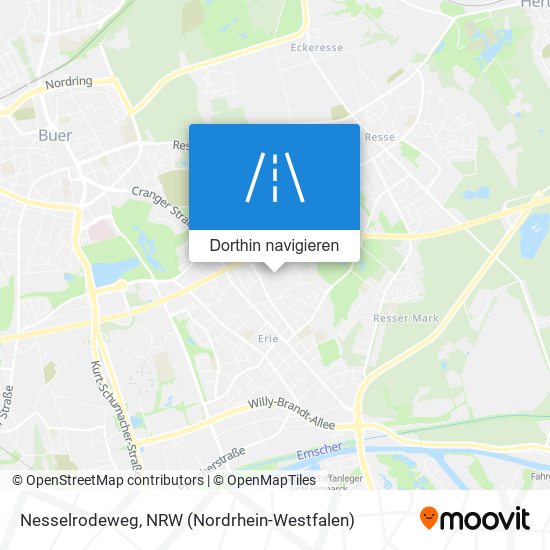 Nesselrodeweg Karte