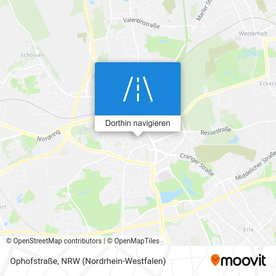 Ophofstraße Karte