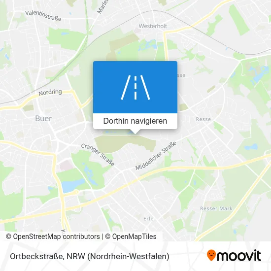 Ortbeckstraße Karte