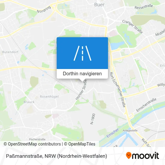 Paßmannstraße Karte