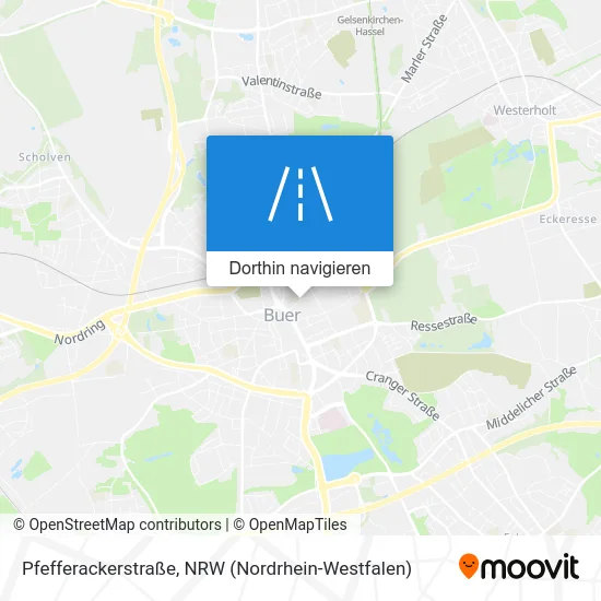 Pfefferackerstraße Karte