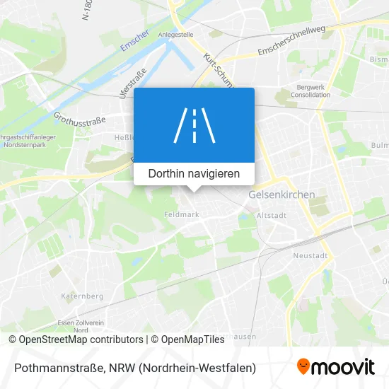 Pothmannstraße Karte