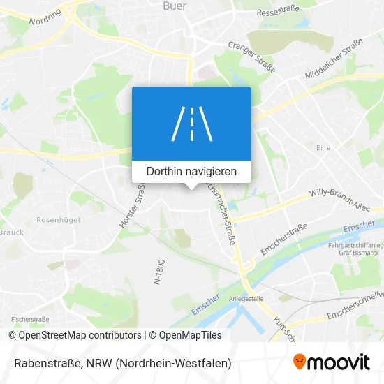 Rabenstraße Karte