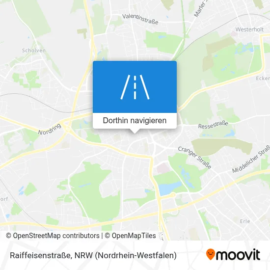 Raiffeisenstraße Karte