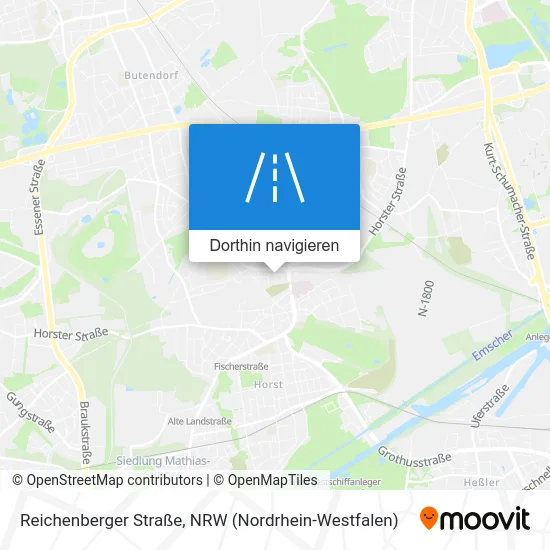 Reichenberger Straße Karte