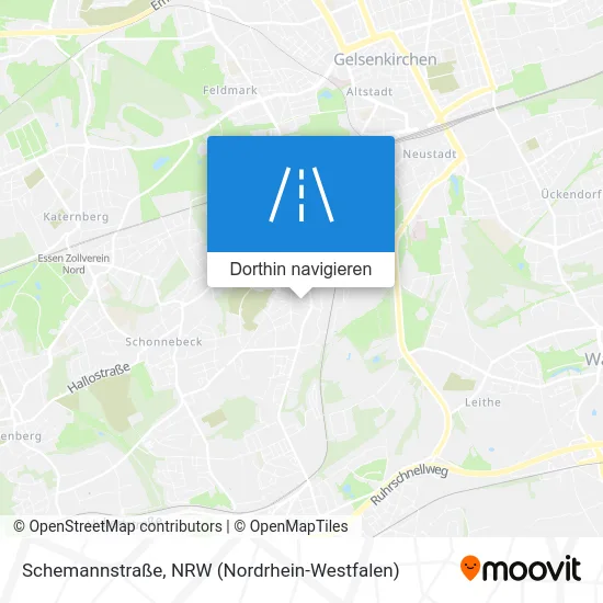 Schemannstraße Karte