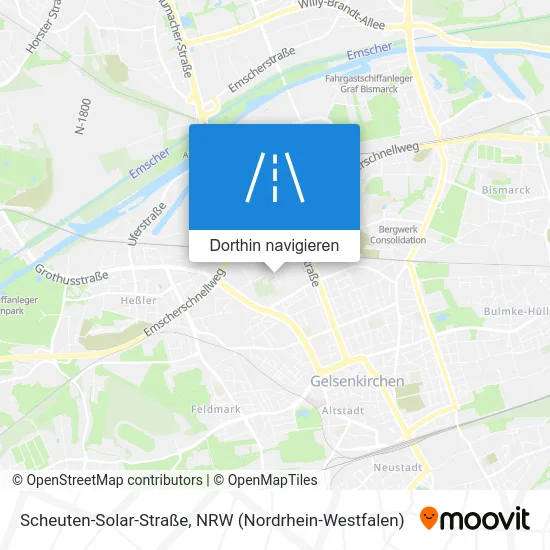 Scheuten-Solar-Straße Karte