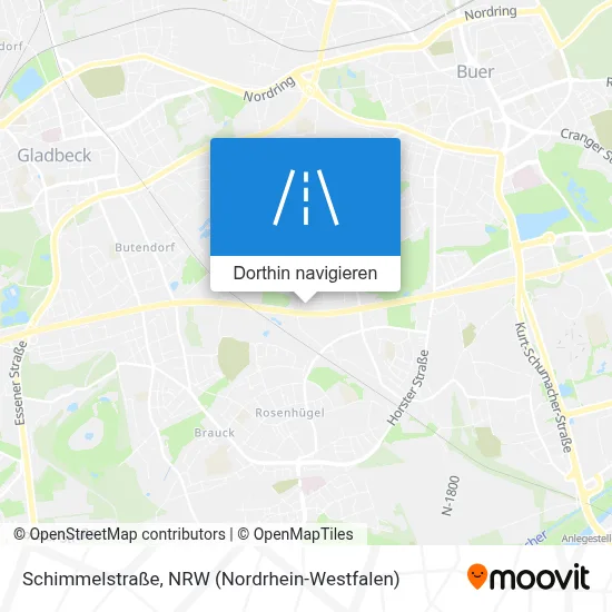 Schimmelstraße Karte