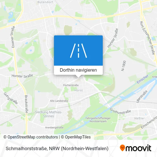 Schmalhorststraße Karte