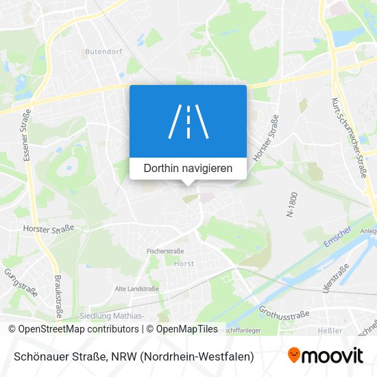 Schönauer Straße Karte