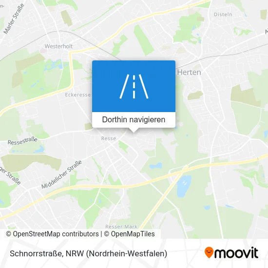 Schnorrstraße Karte