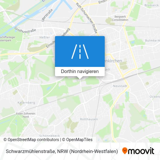 Schwarzmühlenstraße Karte