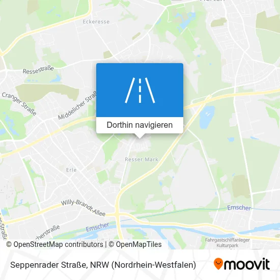 Seppenrader Straße Karte