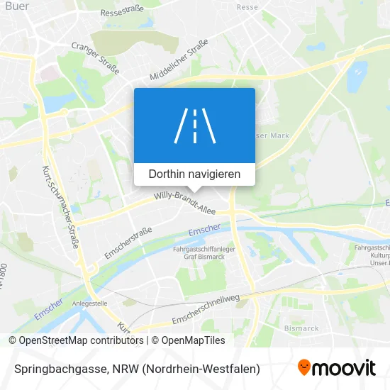 Springbachgasse Karte