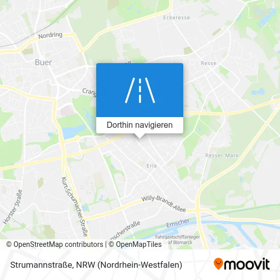 Strumannstraße Karte