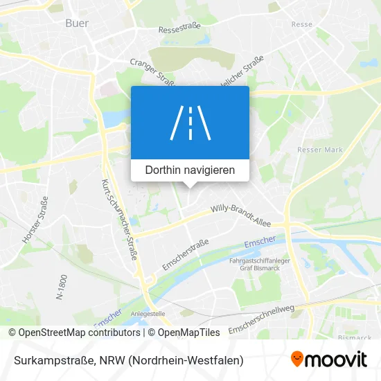 Surkampstraße Karte