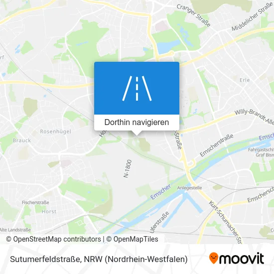 Sutumerfeldstraße Karte