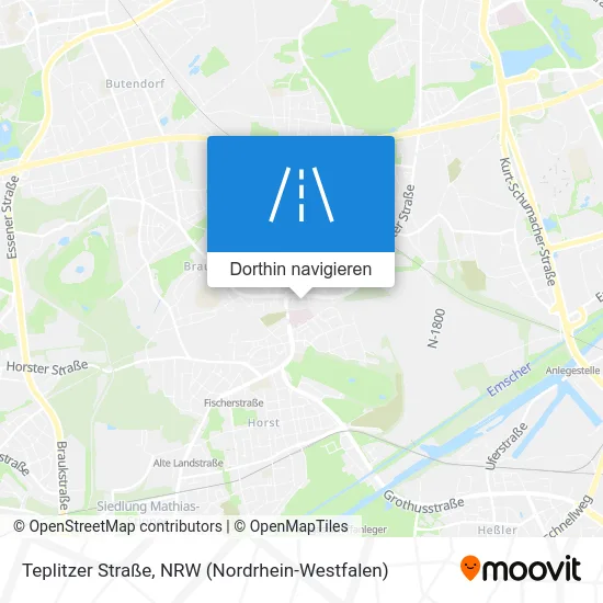 Teplitzer Straße Karte