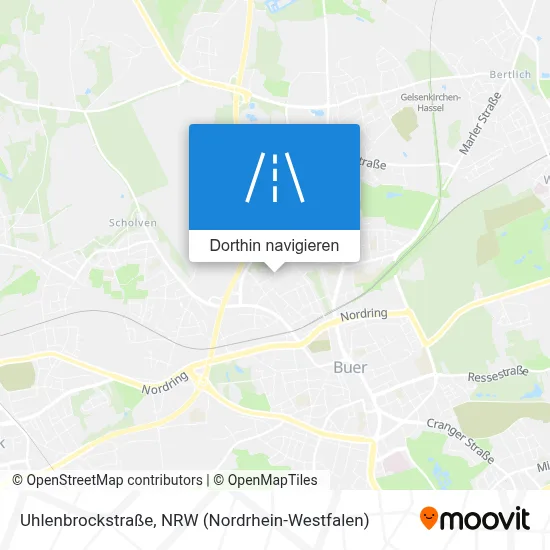 Uhlenbrockstraße Karte