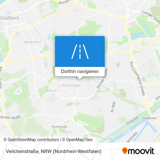 Veilchenstraße Karte