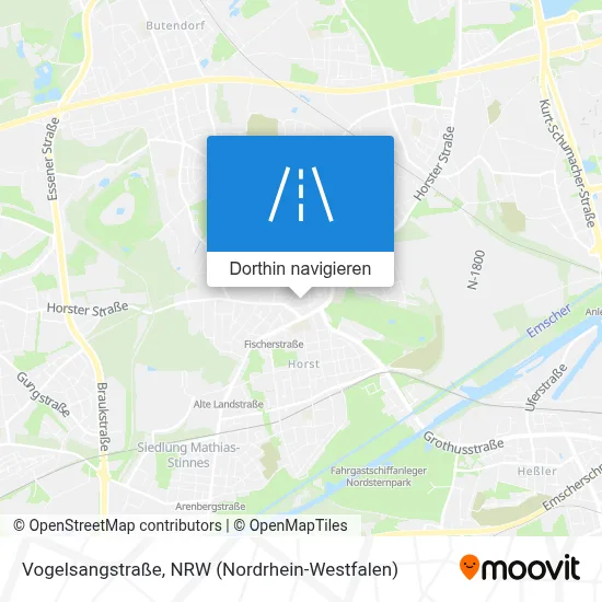 Vogelsangstraße Karte