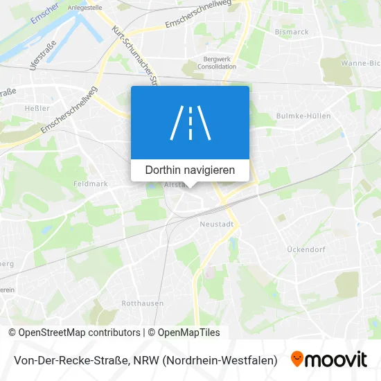 Von-Der-Recke-Straße Karte