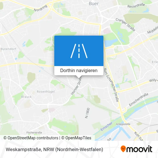 Weskampstraße Karte