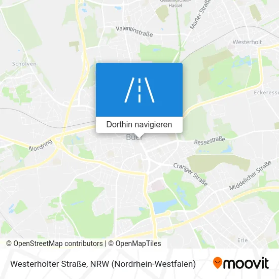 Westerholter Straße Karte