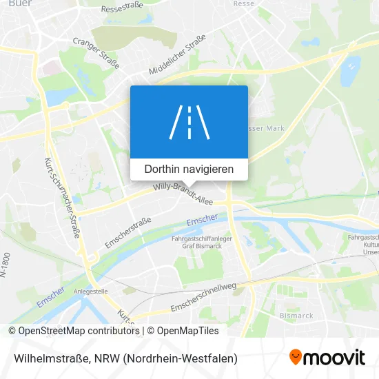Wilhelmstraße Karte