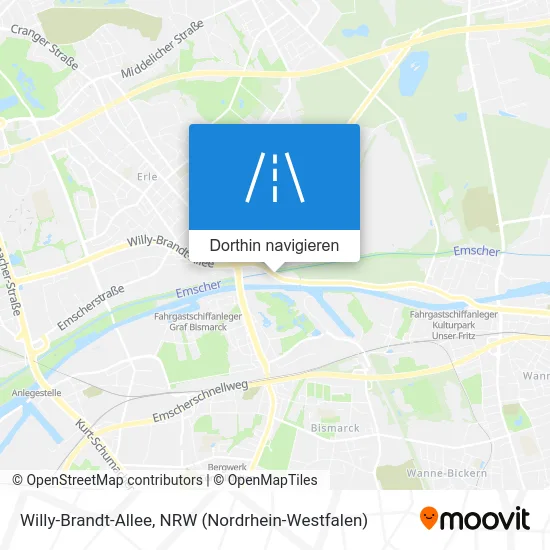 Willy-Brandt-Allee Karte