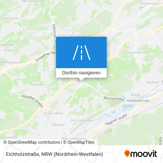 Eichholzstraße Karte