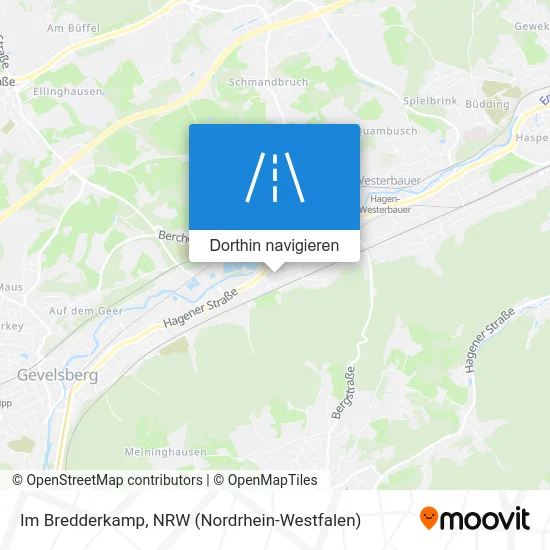 Im Bredderkamp Karte