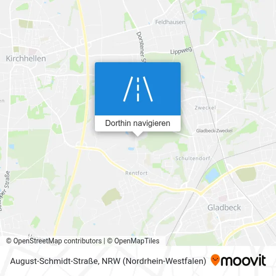 August-Schmidt-Straße Karte