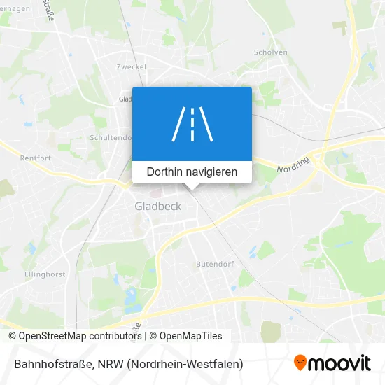 Bahnhofstraße Karte