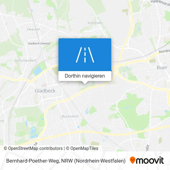 Bernhard-Poether-Weg Karte